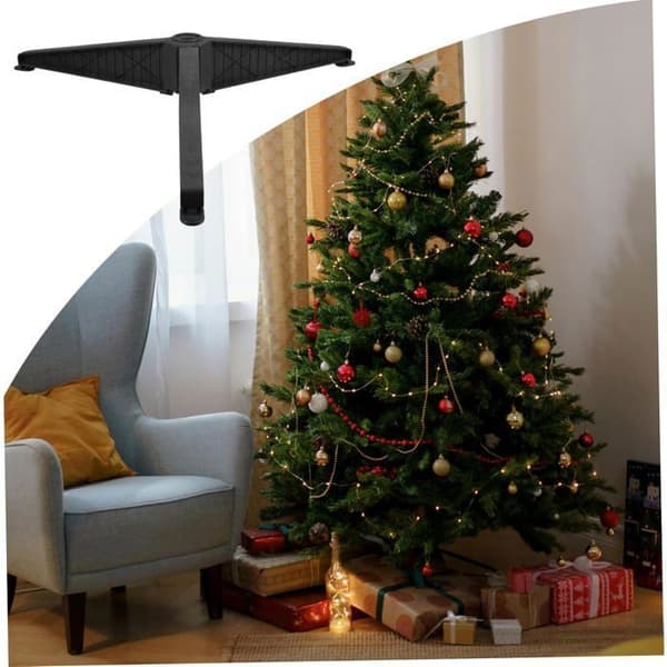 Stabil julgransfot för konstgjorda träd, elegant design för helgerna