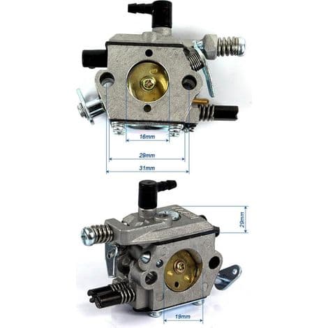 Karburator kompatibel med Parkside PBKS 53 A2 motorsav (PBKS53A2)