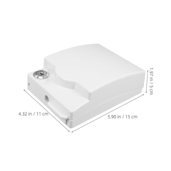 Waterproof socket with protective cover, for bathroom and kitchen - Robust, durable, splash-proof, for humid environments - Easy wall mounting