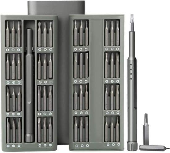 Præcisionsskruetrækkersæt, 48 dele - Stål - iPhone-kompatibel - Multifunktionsværktøj