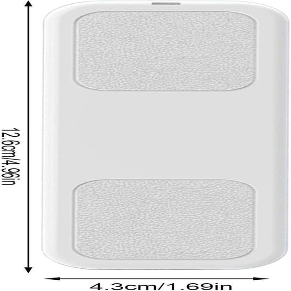 Bone Conduction Pillow Speaker, White, Grey, for Audio Use, Bone Conduction Pillow Speaker for Audio Transmitted via Pillow Vibrations