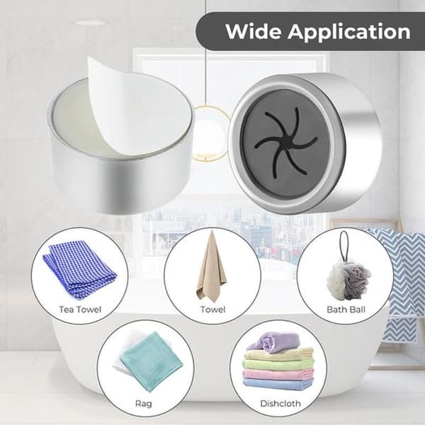 6 pyyhepidikettä, pyyheteline, itseliimautuvat pyyhekoukut, poraamaton pyyheteline, keittiöön, kylpyhuoneeseen ja kotiin