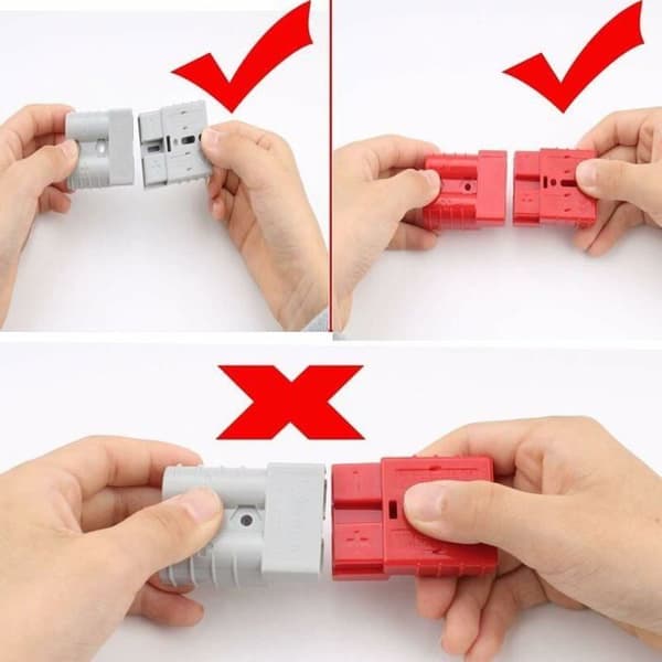 Stykker 50A Batteristik, 50A 600V Hurtigforbindelses Batteristik