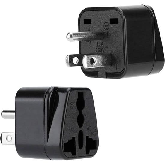 Typ B-kontaktadapter - Kompakt - Högkvalitativ plast - 2 stycken