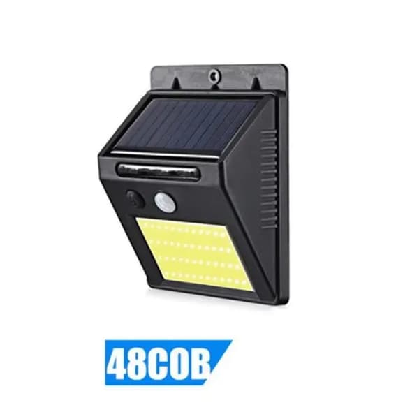 Kommercielle varer/Udendørs solcellelampe, 48 LED'er, Udendørs solcellebelysning