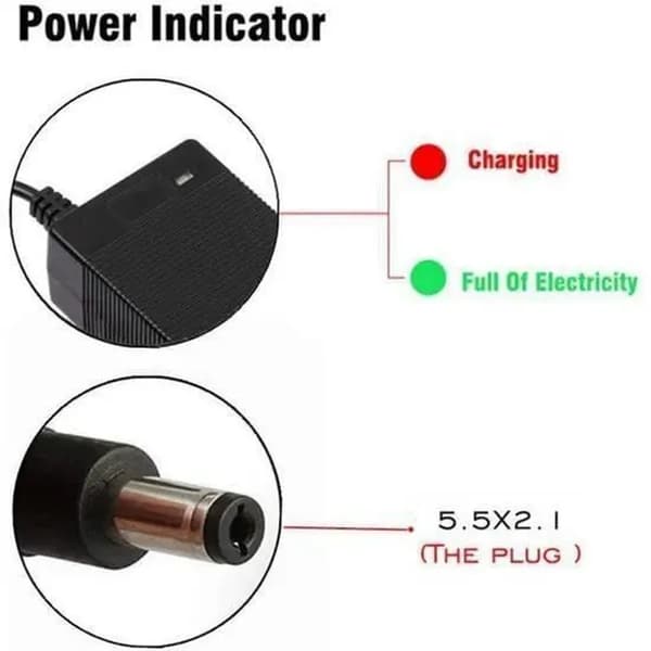 36V Oplader til Nakamura E-Summit 700, E-Summit SUV, E-City 100 og E-Fit 150W Elektriske Hybridcykler