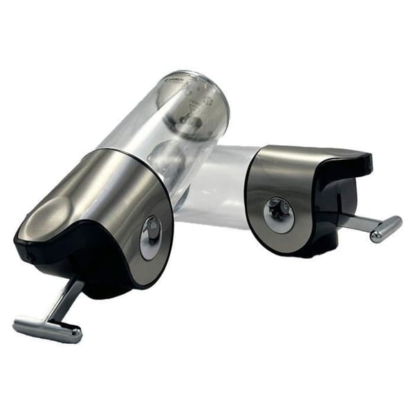 Ultra-ergonomisk dubbel tvål- och schampodispenser (2 x 500 ml)
