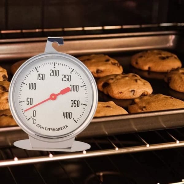 Ovntermometer, rustfrit stål - 0 til 400℃ - Multifunktionelt - Praktisk og holdbart