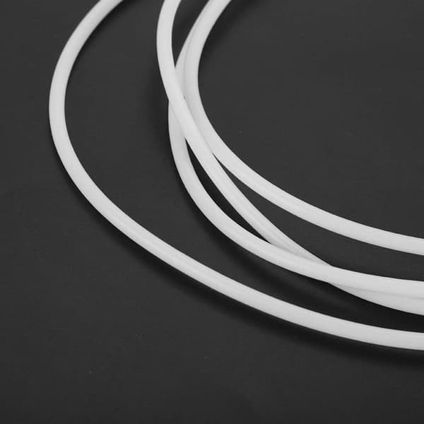 2x 1M PTFE Teflonrør 2mm ID 4mm OD til 1.75mm 3D-printer filament