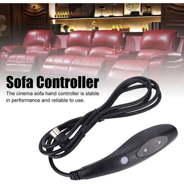 2-knaps sofakontrol - Holdbar ABS - Mikroswitch design - 5 ben