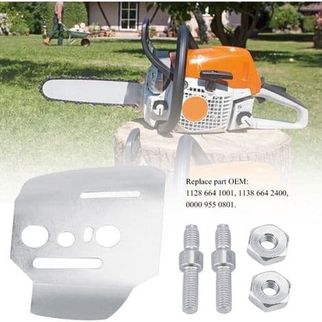 Sidepladeklemme bolt møtrik stud egnet til Stihl MS441 MS460 MS650 MS660
