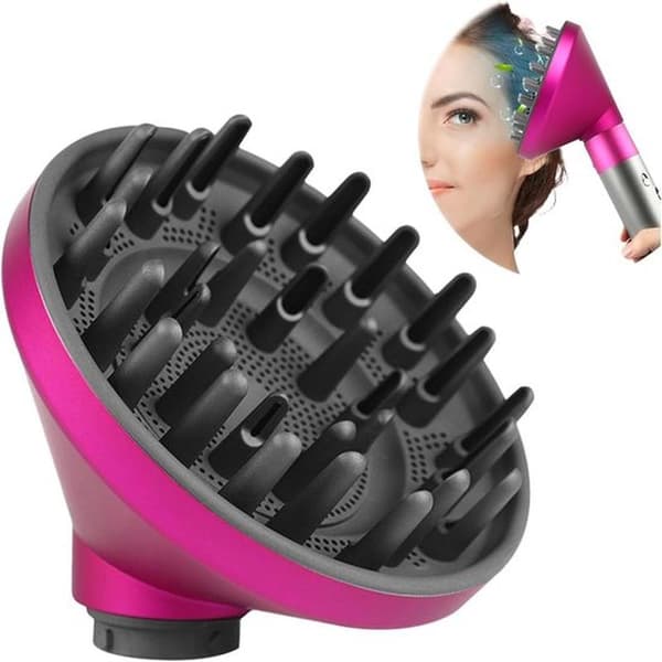 Hair Dryer Diffuser & Styler Accessory Set - For Dyson Airwrap