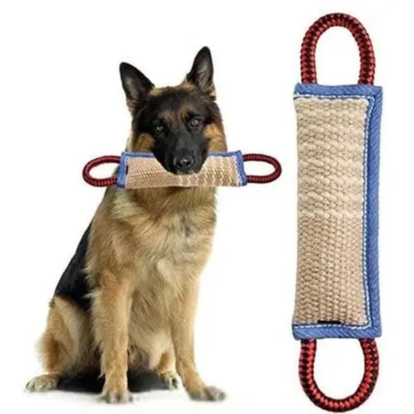Koiran lelu, Koiran koulutuslelu 2 kahvalla - Suuri purulelu (30 cm)