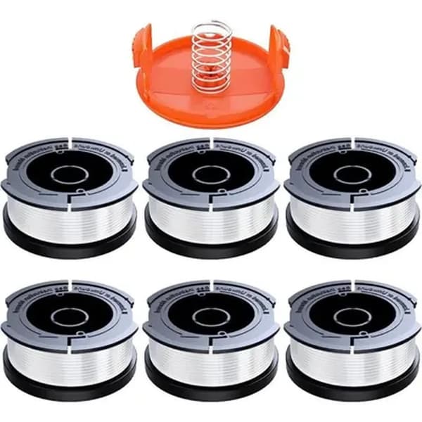 Black & Decker Trimmer Line Spool - Hoved - Spole - Line - Hvid - Automatisk Linjevikling
