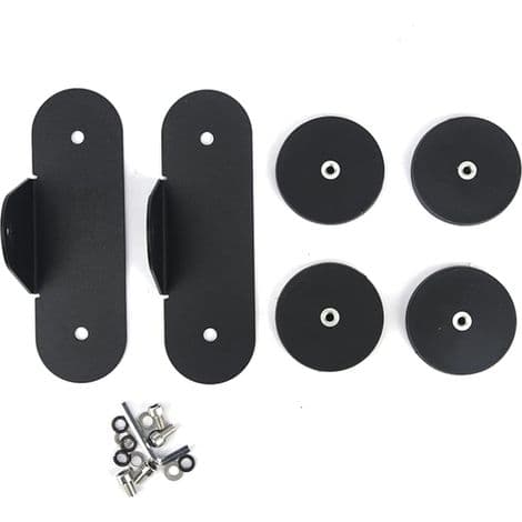 GCDN magnetiskt stöd för montering av LED-ljusramp, stark magnetisk bas sugkopp för montering av LED-ljusramp på taket, 88 mm.