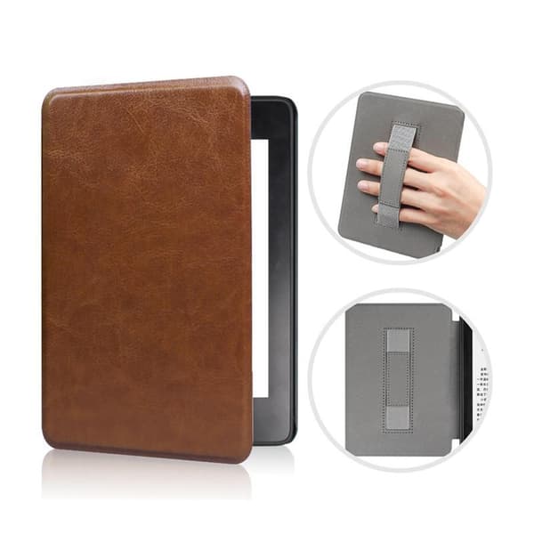 Protective Case with Mad Horse Texture for Kindle Paperwhite 12th Generation (7 inch) KPW6 Brown
