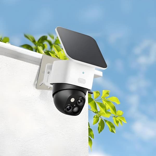 Stainless Steel Security Camera Mount, Suitable for Outdoor Use, Robust Camera Bracket for Eufy Solocam S340/E30, Weatherproof and Durable
