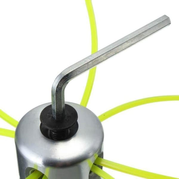 Universal plæneklipper - Aluminium - Nylonsnelle - Diameter 4,5-5 cm