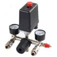 Trykregulator med 2 displays - Præcis justering - Flere farver - Kablet