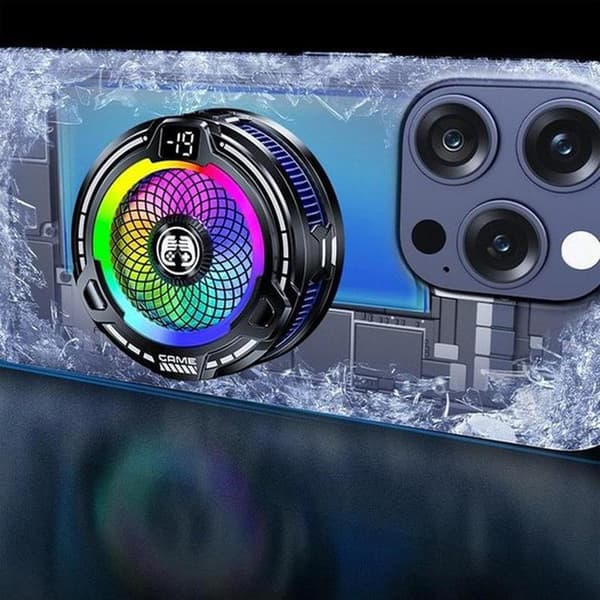 30W Magnetic Mobile Phone Cooler with Adjustable Fan Speed