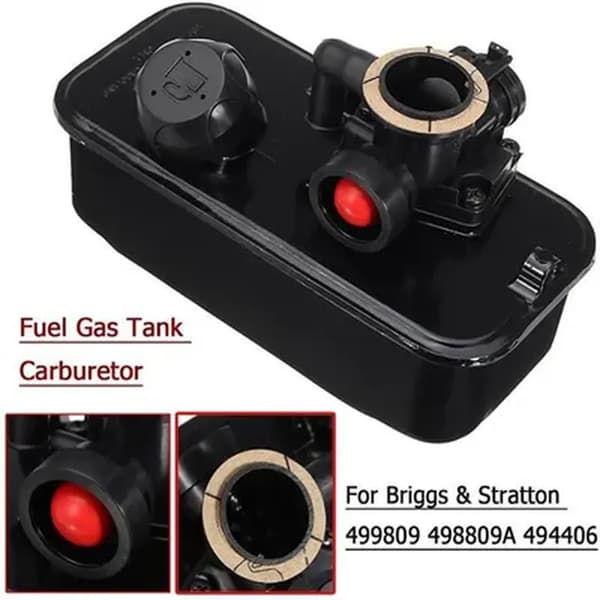 Brændstoftankkarburator til Briggs & Stratton 499809 498809A 494406