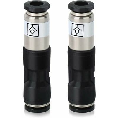 Trykluft kontraventilforbindere, 6 mm, push-to-connect luftstrømsfittings, flere farver, Largeight