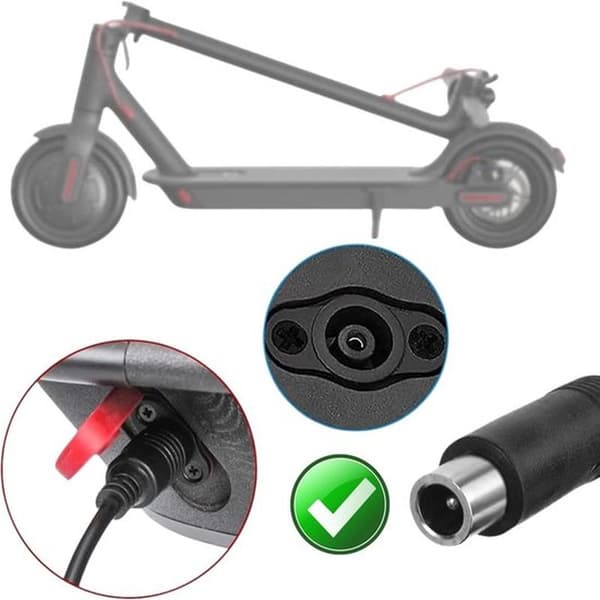 36V/42V 2A Universaloplader til El-løbehjul/Balancecykel