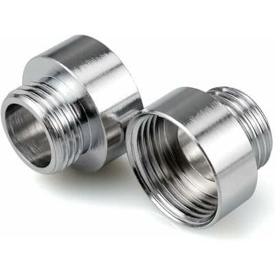 Kromhaneadaptere 3/4\" x 1/2\" Reducerende Nippelbeslag til Haneadaptere Bruseforbindelse