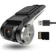 Främre bilkamera med 32 GB SD-kort för Android bilradio, bilkamera med loopinspelning, sensor [N28]