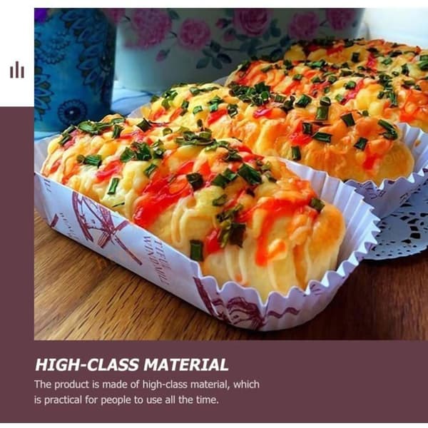 600 st pappersbrödsformar brödformar kakformar bakformar
