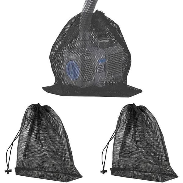PCS nettingpumpefilterpose dammpumpefilterpose med snøring (40*30cm/45*45cm)