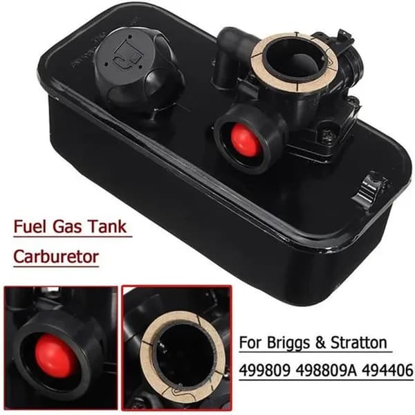Brændstoftankkarburator til Briggs & Stratton 499809 498809A 494406