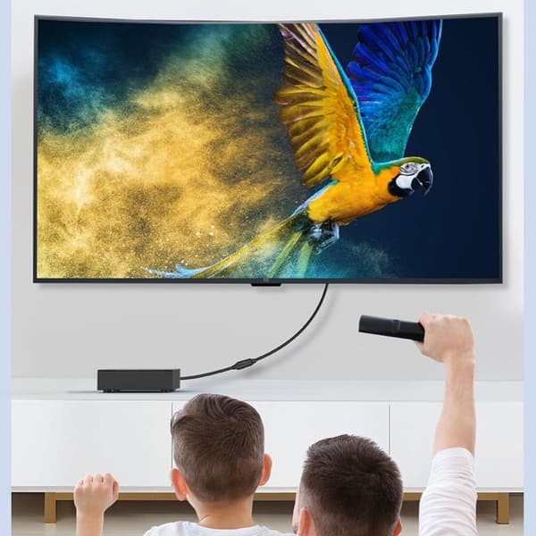 HDMI Forlængerkabel Han til Hun 2.0 Version 4K 60Hz Højopløsnings Forlængerkabel til Computer og Skærm 2 m