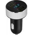 Mini Biloplader med 2 USB-porte - 30A Hurtig Opladning - LED-indikator - Universal