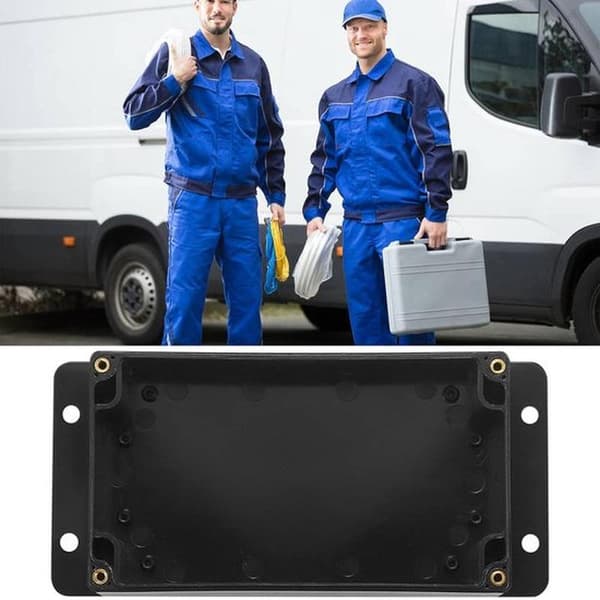 IP65 Waterproof Outdoor Junction Box - 158x90x64mm - ABS
