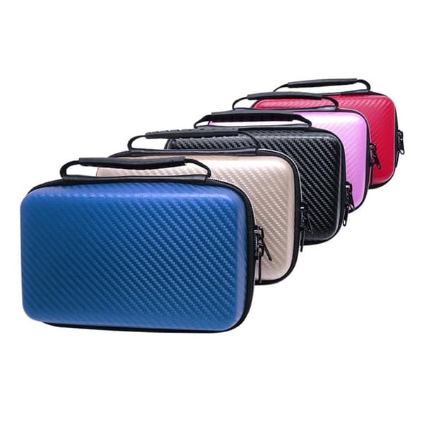 Passer til Nintendo 3DS XL/New 3DS bæreveske - hard reiseveske - blå