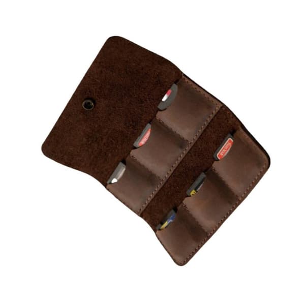 Large PU Leather SD Card Holder for DSLR Cameras L