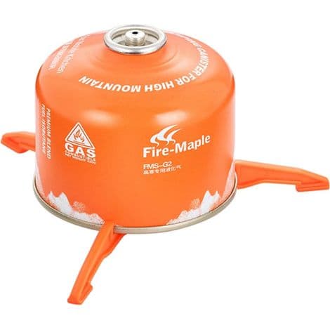Fire-Maple skridsikker ABS gasbeholderstativ, foldbart, bærbart stativ til camping, vandreture, madlavning (orange)