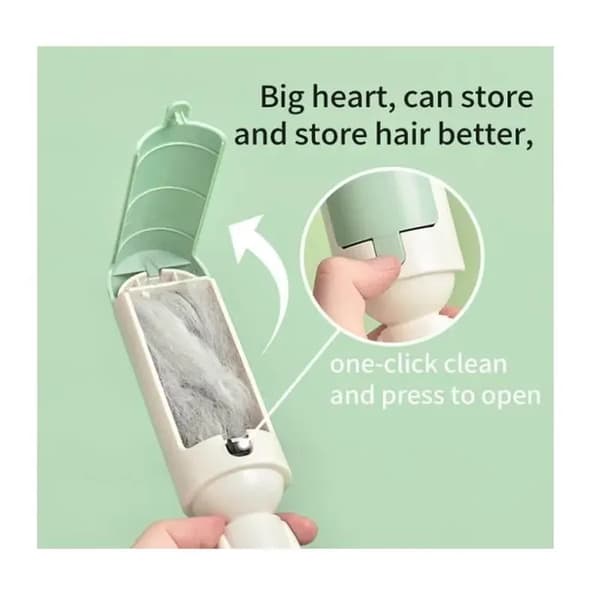 Pleiebørste - Selvrensende børste - Ergonomisk - Multifunksjonell - For mellomstore hunder