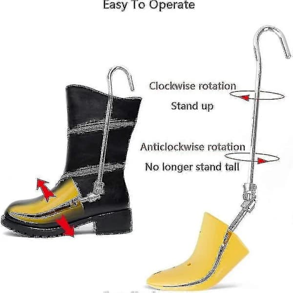 Boot Stretcher, Adjustable Shoe Trees for Widening Hiking and Work Boots - yujia