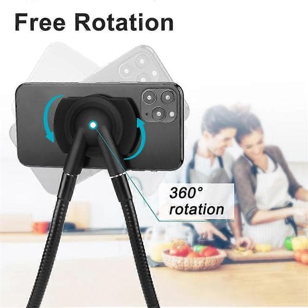 Practical and Beautiful Magnetic Adjustable Gooseneck Lazy Mobile Phone Tablet Stand Universal Desktop Holder Bracket