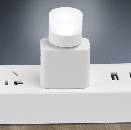 Varmt lys skrivebordslampe LED læselampe med USB-stik til bærbar computer
