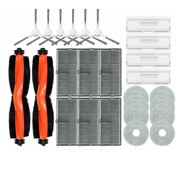Robotdammsugarpåsar 10-pack kompatibla med Xiaomi Mijia H40 D101CN