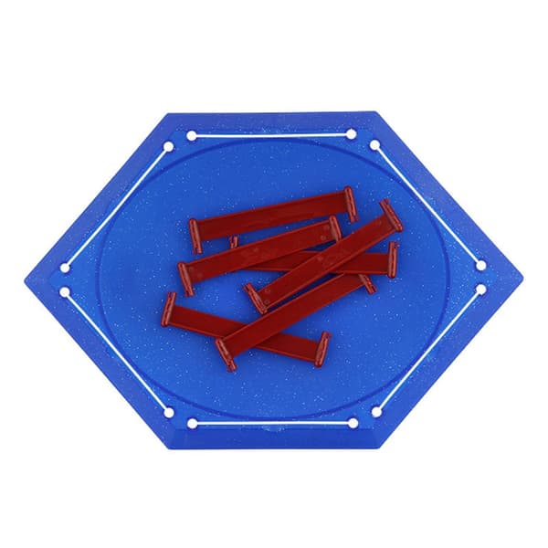Tops Fusion Coliseum Gjenbrukbart Gyro Fighting Battling Spill Heksagonal Perleblå Hexagonal Pearl Blue