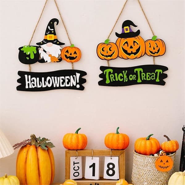 Halloween dekorationer til fest og sjov