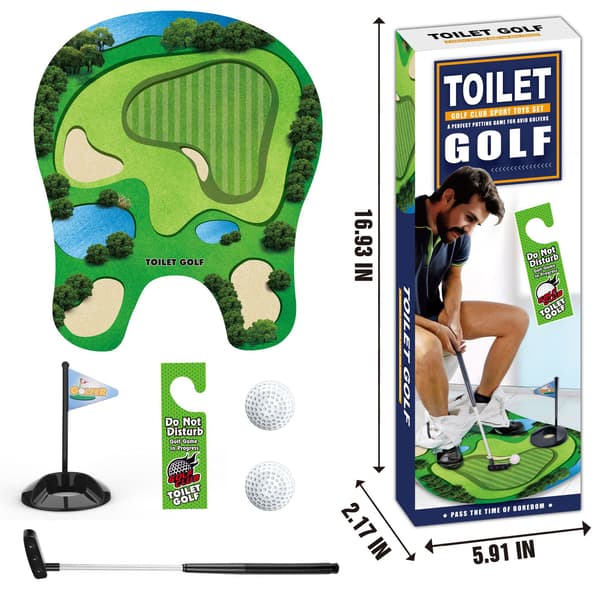 WC-golfkohtaus Vapaa-aika ja viihde Urheilulelu Mini-WC-setti-FX-