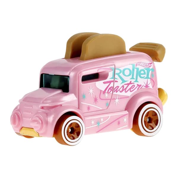 Hot Wheels Pink Roller Toaster Trykstøbt Bil, 39/250, Skala 1:64