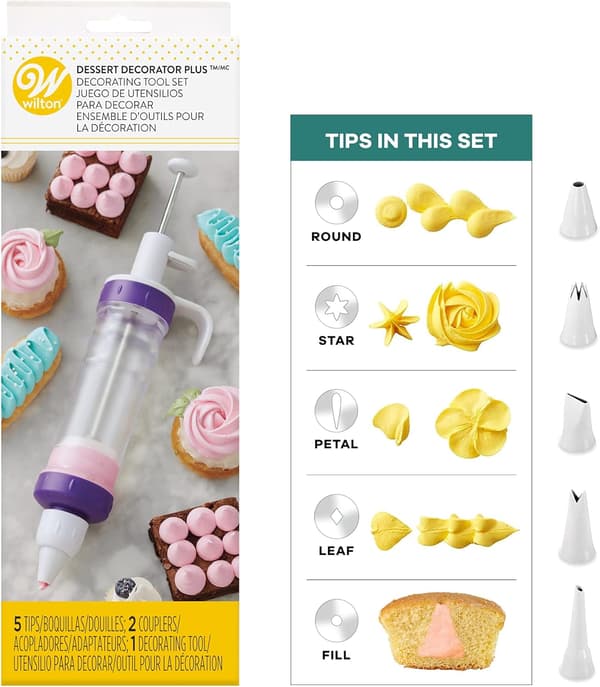 Dessert Decorator Plus - Værktøj til at dekorere kager og glasur