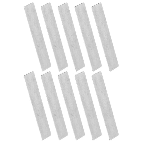 10 stk. luftkompressorventilplade luftkompressor kontraventil 10x47mm/0,4x1,9in støbejern luftkompressor reservedele til 51mm cylinder