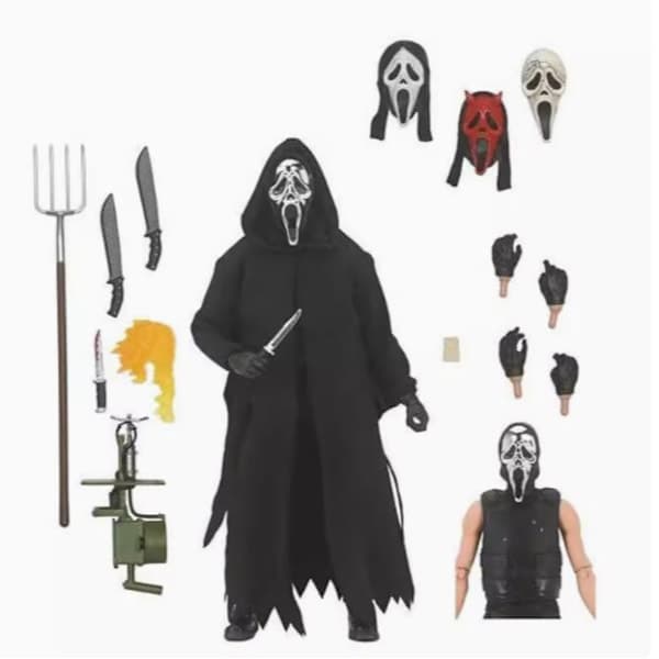 Scream: The Last Witch Ghostface Deluxe Edition 7-tommer actionfigur